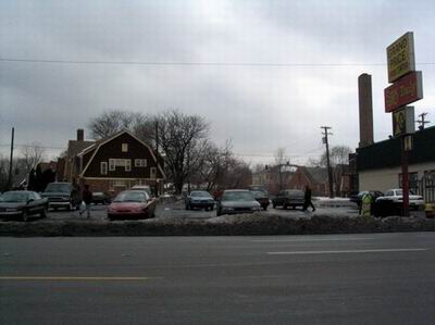 Tower Theatre - Now A Parking Lot (newer photo)